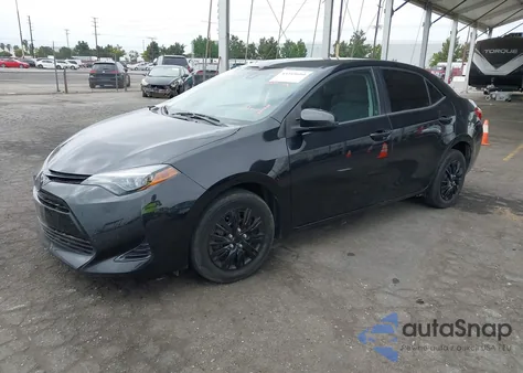 2017 Toyota Corolla L из США, поврежденный, VIN 5YFBURHE9HP634989